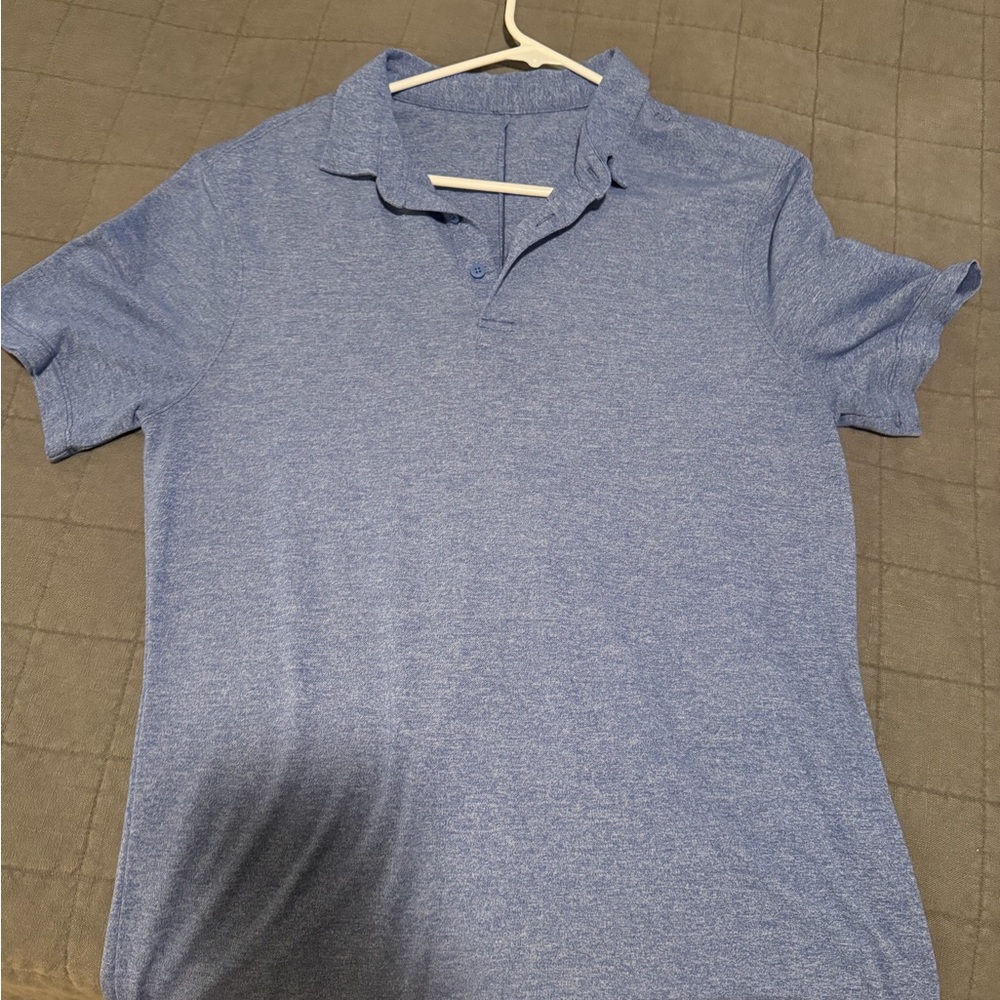 Men's Blue Lululemon Polo Shirt